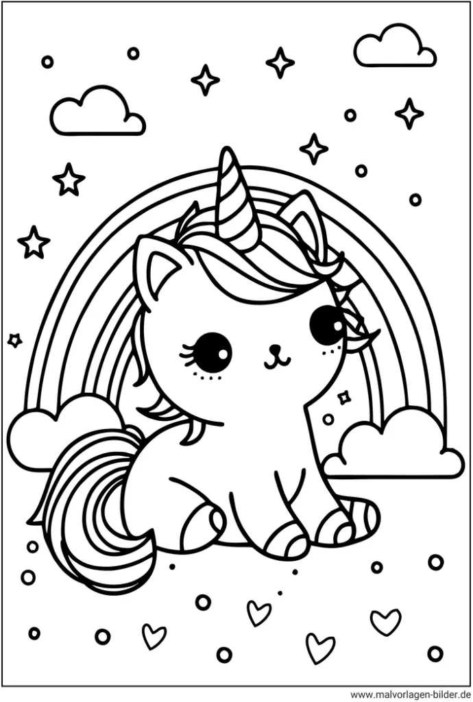 einhornkatze-malen-vorlage