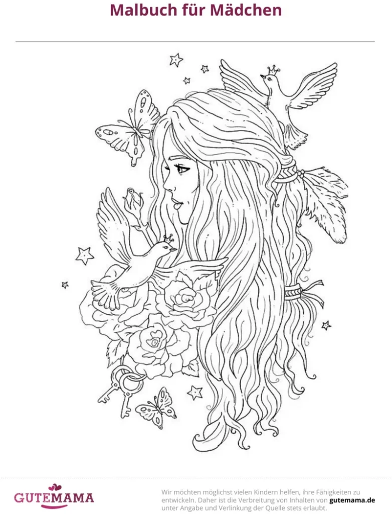 einladung-zur-fantasie-einhorn-mit-maedchen-im-maerchenland
