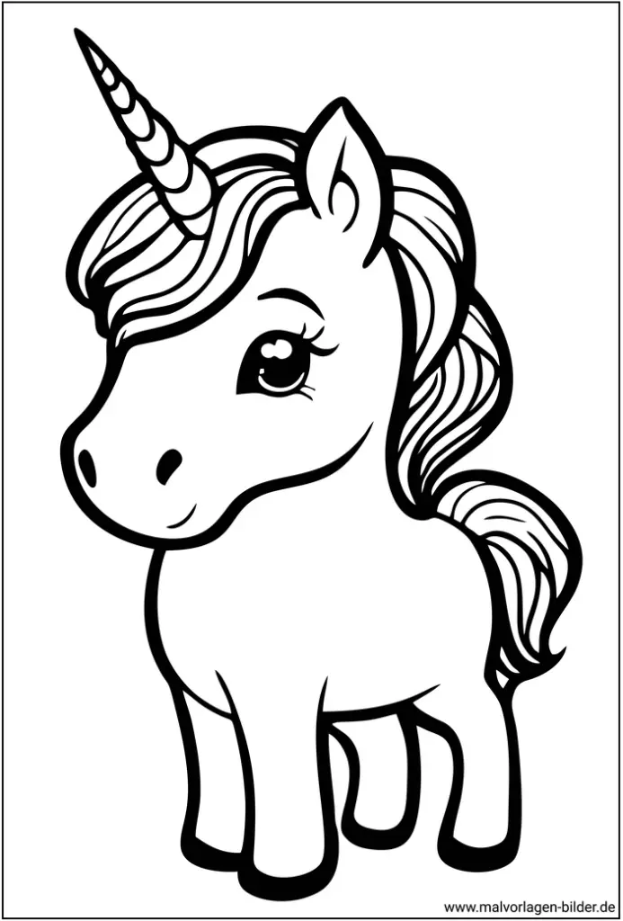einzigartiges-einhorn-ausmalvorlage