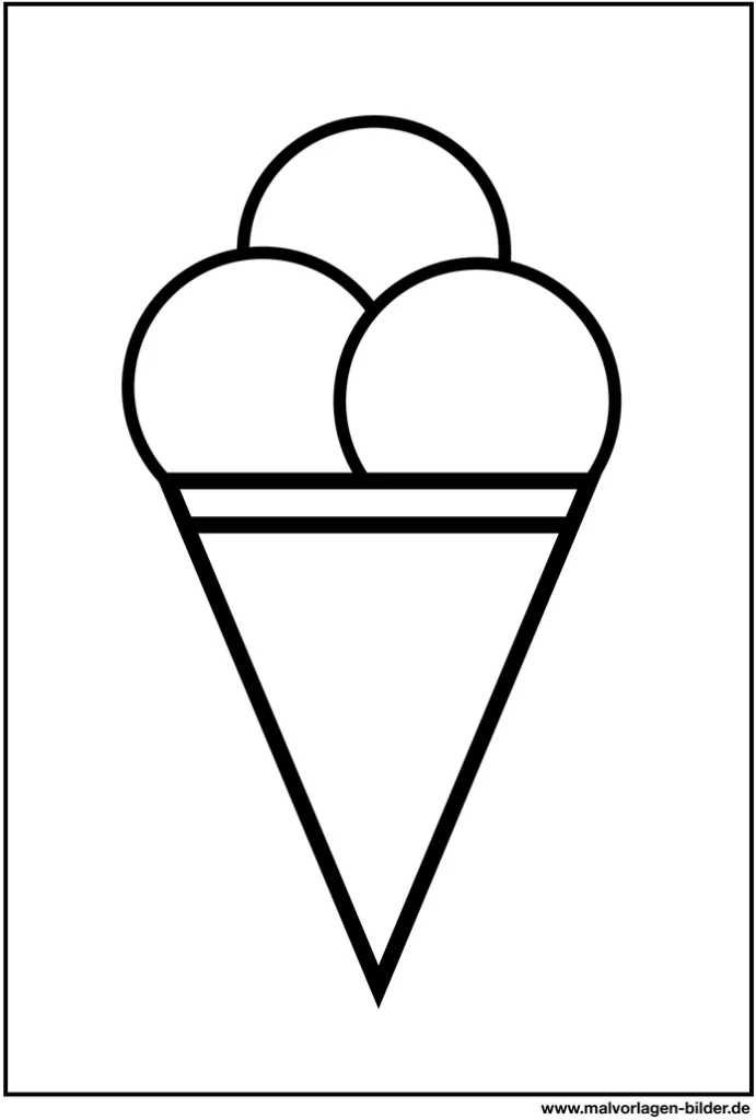 eis-in-waffel-malvorlage-kinder