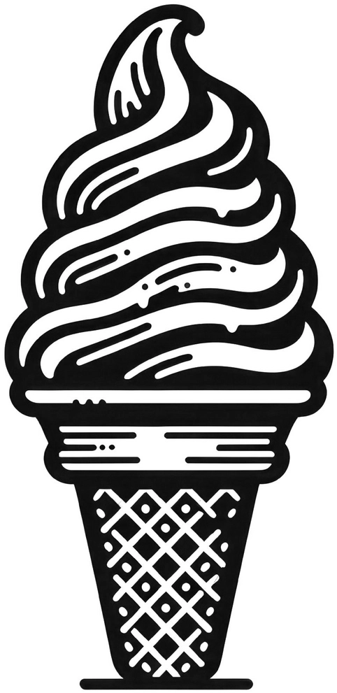 eiscreme-im-waffelhoernchen-ausmalbild
