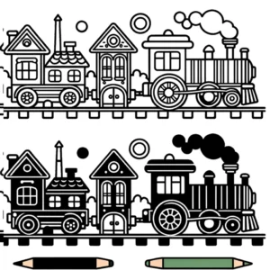 eisenbahn-malvorlage-mit-haeusern-und-dampflok