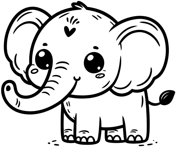 elefant-als-ausmalvorlage-fuer-kinder