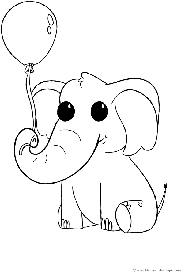 elefant-mit-ballon-ausmalvorlage