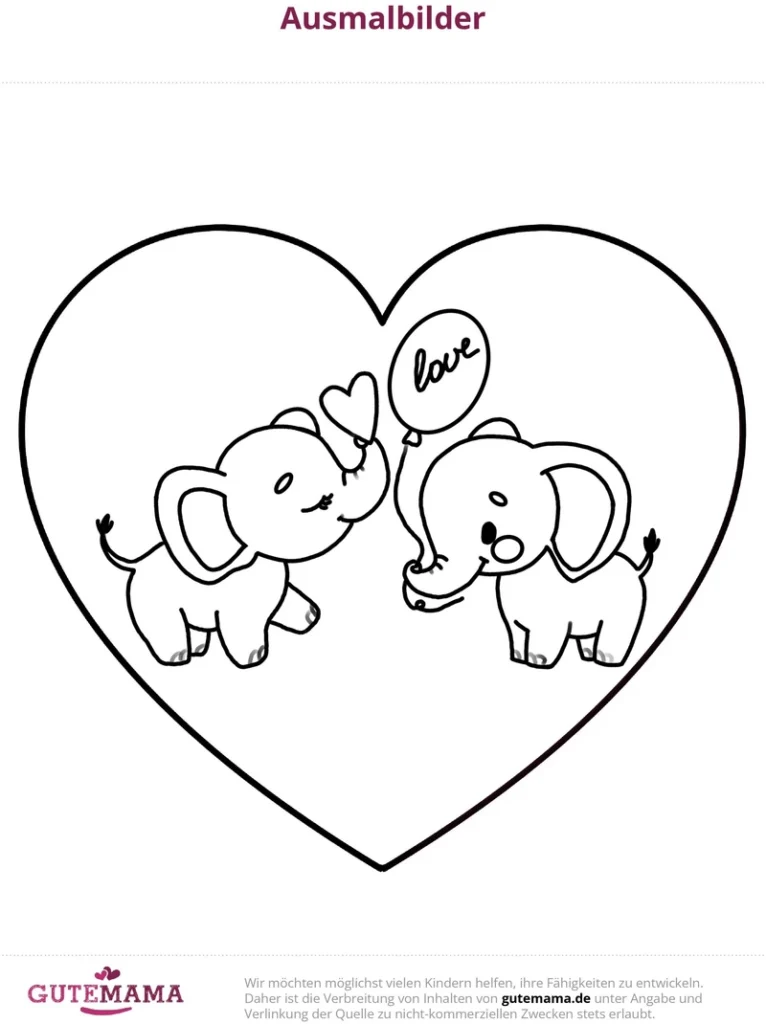 elefanten-im-herz-mit-liebe-ausmalvorlage