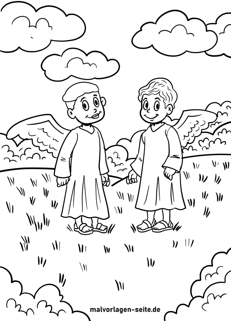 engel-in-malerischer-landschaft-mit-wolken