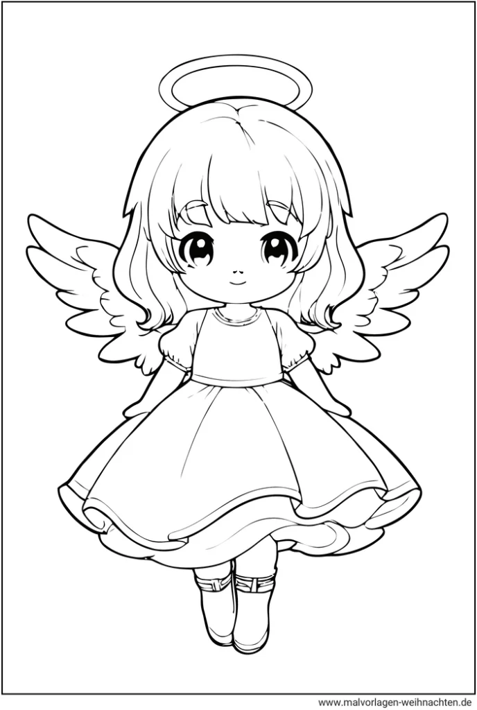 engel-malen-zum-ausdrucken