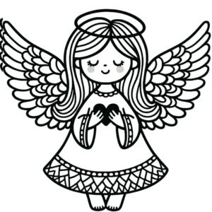 engel-mit-fluegel-und-herzen-malvorlage