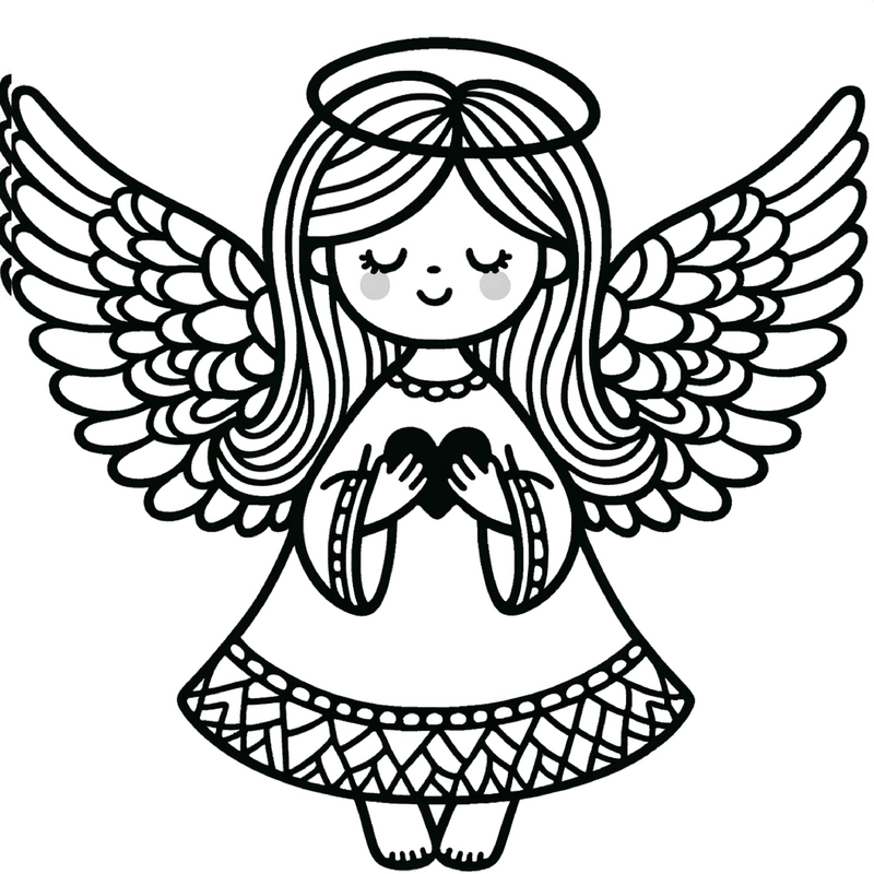 engel-mit-fluegel-und-herzen-malvorlage