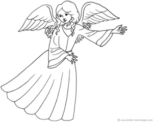 engel-mit-offenen-fluegeln-ausmalen
