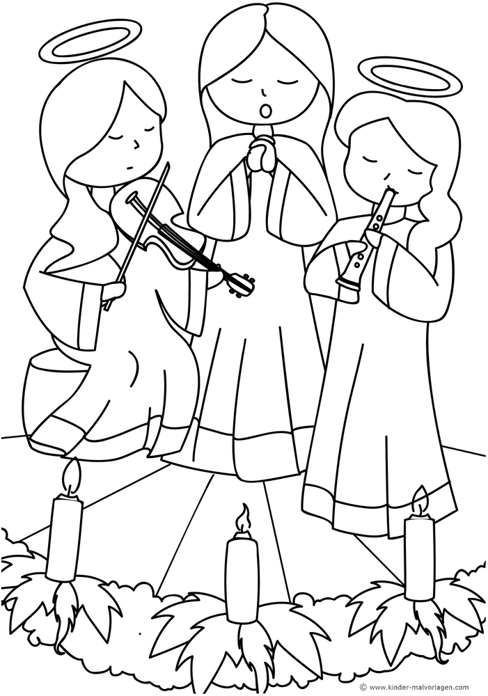 engel-musizierende-bei-weihnachten