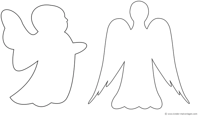 engel-silhouetten-ausmalen-ideen