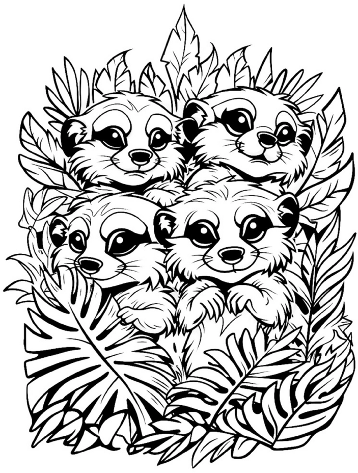 erdmaennchen-in-der-natur-malen-vorlage