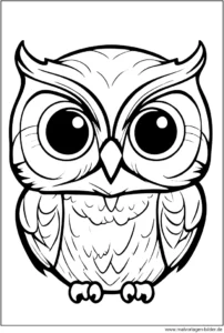 eule-ausmalvorlage-kostenlos