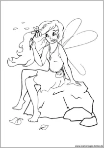 fee-ausmalvorlage-fuer-kinder