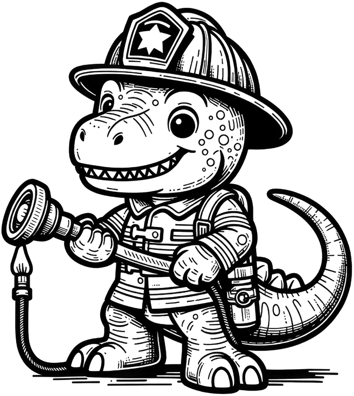 feuerwehr-dinosaurier-mit-schlauch-und-helm