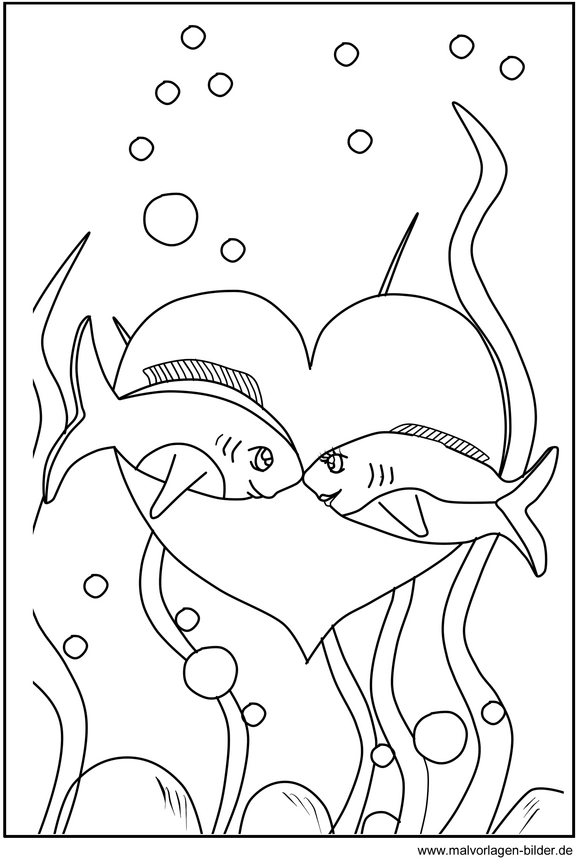 fische-im-herz-ausmalvorlage