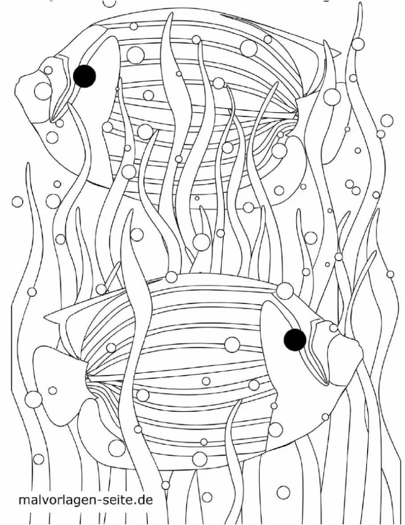 fische-im-wasser-mit-pflanzen-und-blasen