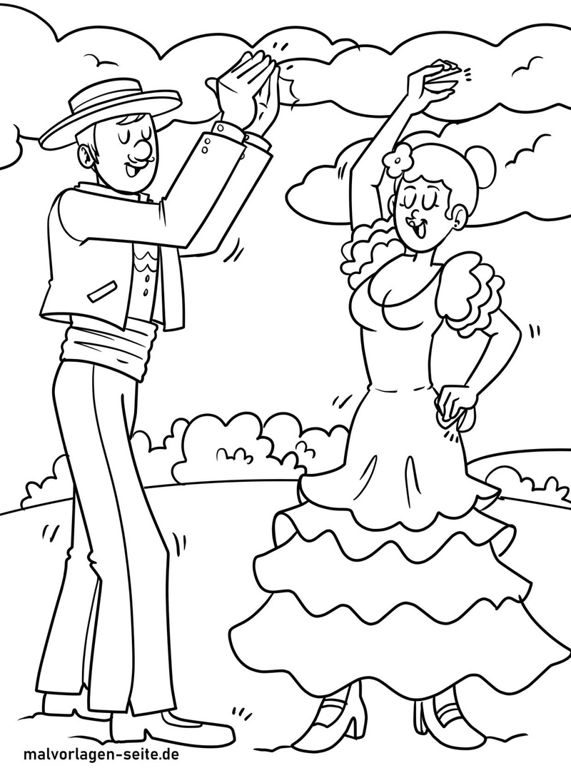 flamenco-tanzpaar-in-der-natur