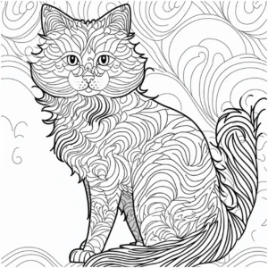 flauschige-katze-mit-wellenmustern