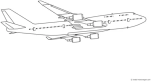flugzeug-jumbo-jet-malen
