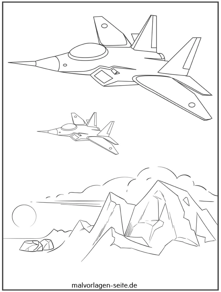 flugzeuge-in-der-luft-ueber-bergen