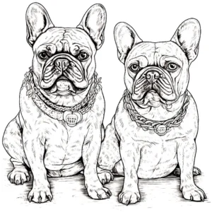 franzoesische-bulldoggen-malvorlage-fuer-kinder