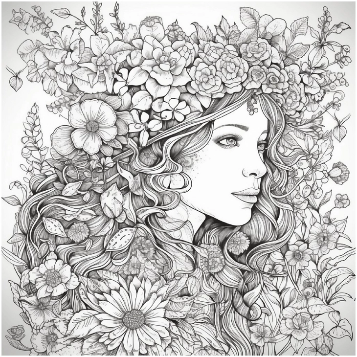 frau-umgeben-von-blumen-malen