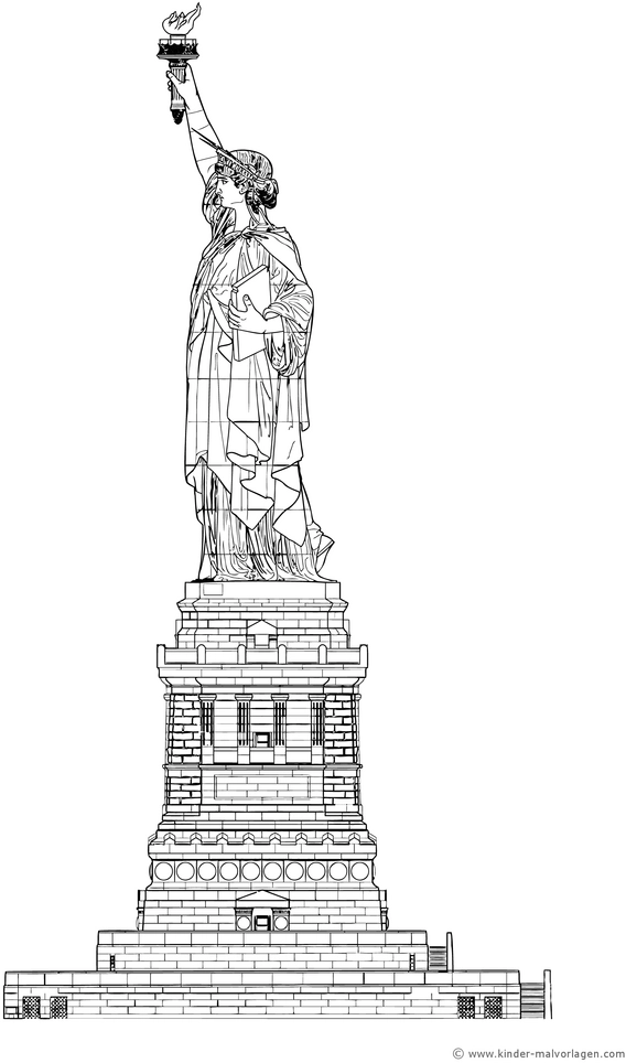 freiheitsstatue-ausmalvorlage-fuer-kinder