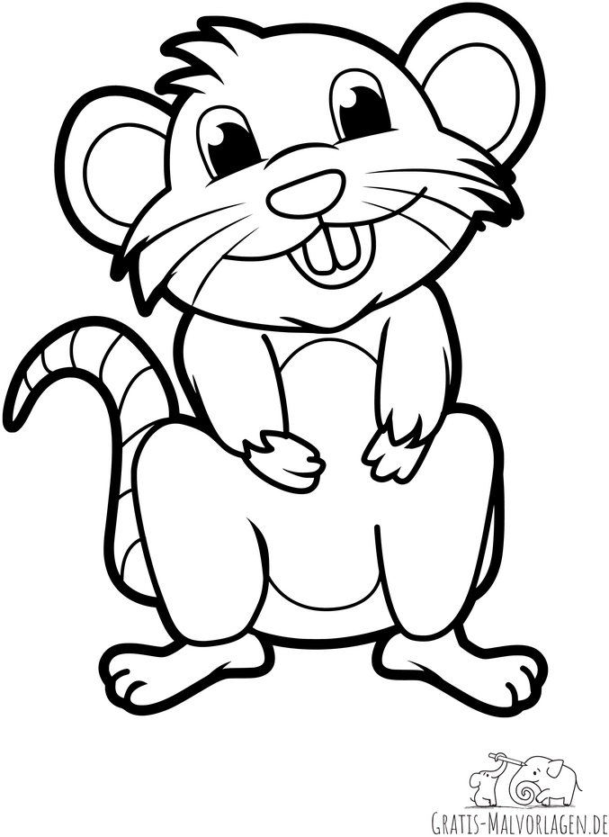 freundliche-ratte-ausmalvorlage