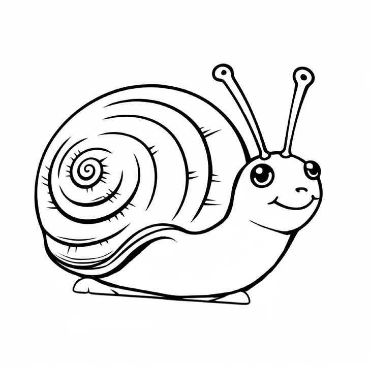 freundliche-schnecke-ausmalvorlage