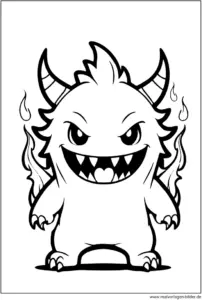 freundliches-monster-ausmalbild