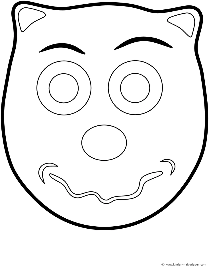 freundliches-tiergesicht-malen-vorlage