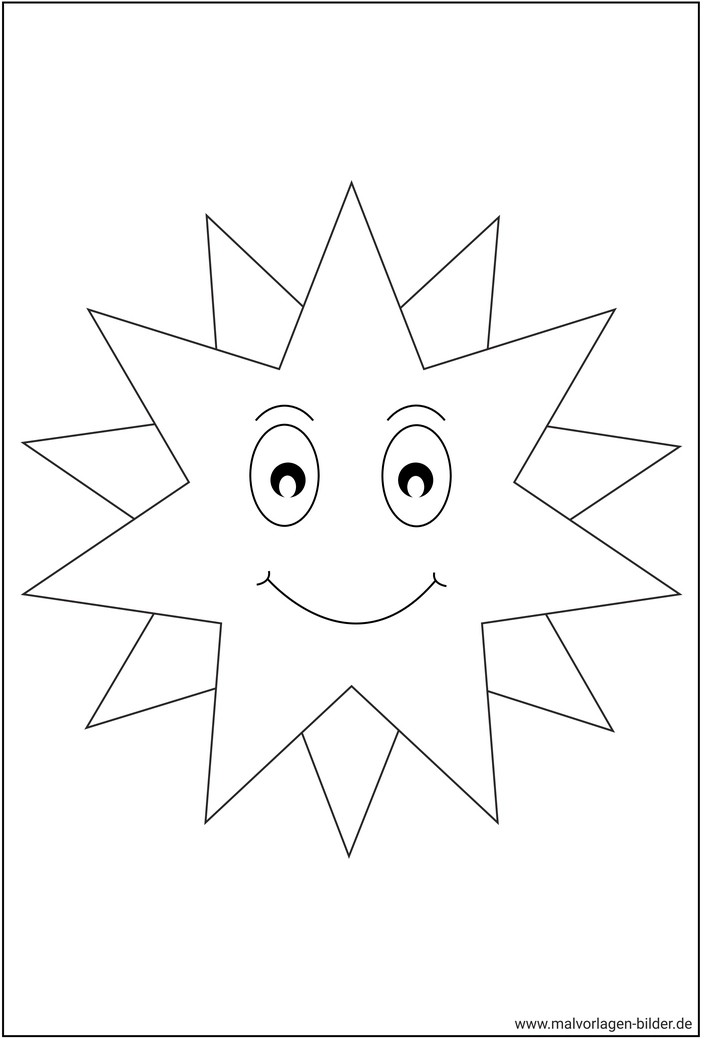froehliche-sonne-ausmalvorlage-kinder