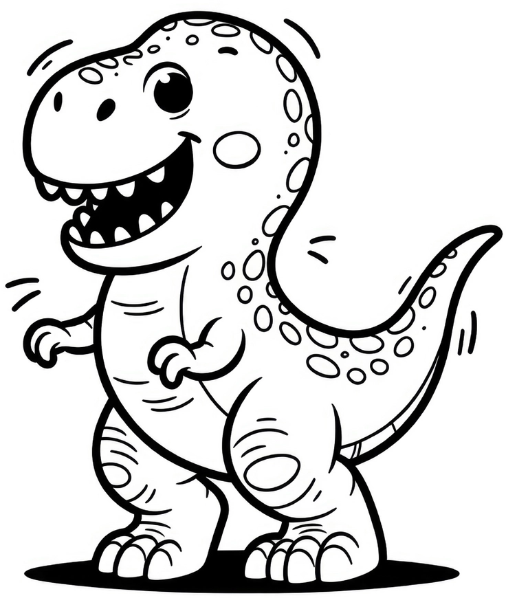 fröhlicher-dinosaurier-ausmalbild-kreativ