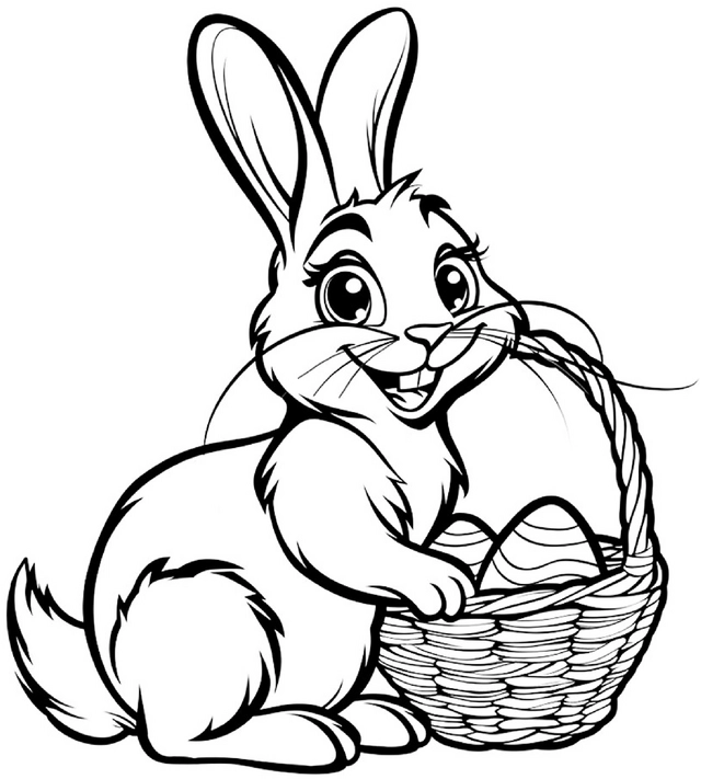fröhlicher-osterhase-mit-korb-und-eiern