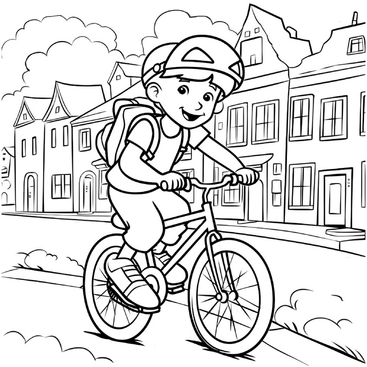 fröhlicher-radfahrer-in-der-stadt