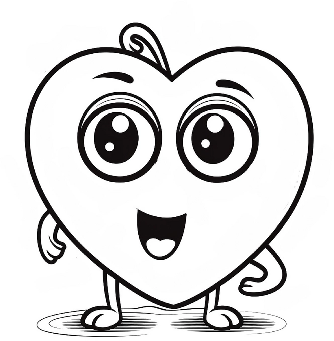 fröhliches-herz-mit-großen-augen