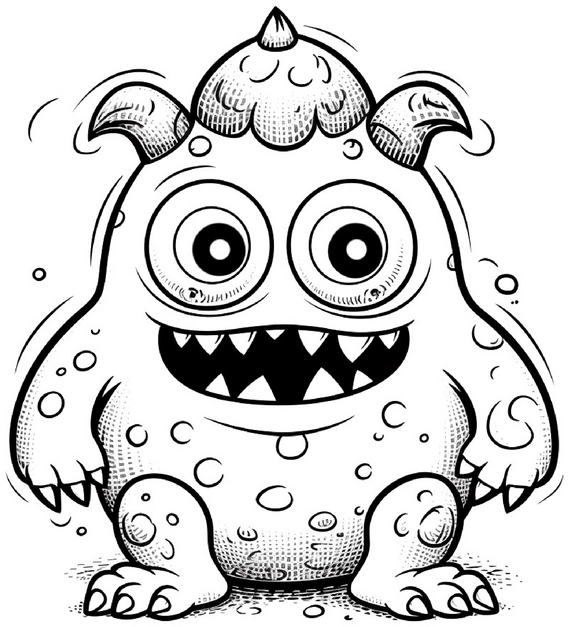 fröhliches-monster-zum-ausmalen