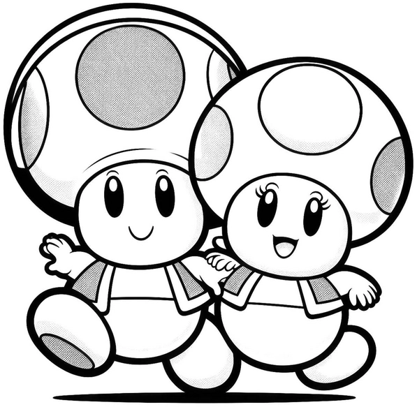 fruehling-pilzfiguren-ausmalbild