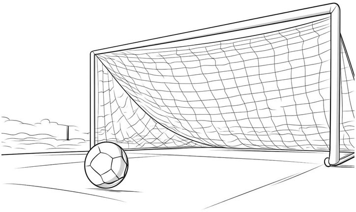 fussballtor-mit-ball-ausmalvorlage