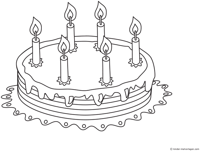 geburtstagskuchen-mit-kerzen-ausmalvorlage