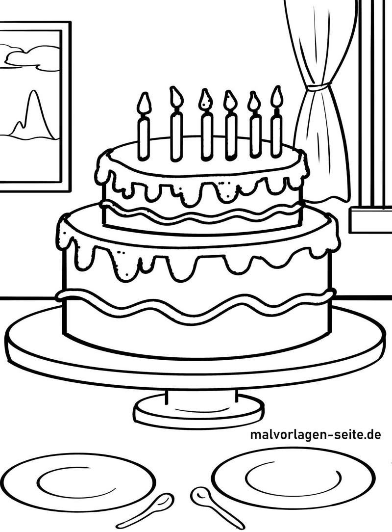 geburtstagstorte-malen-ausmalvorlage