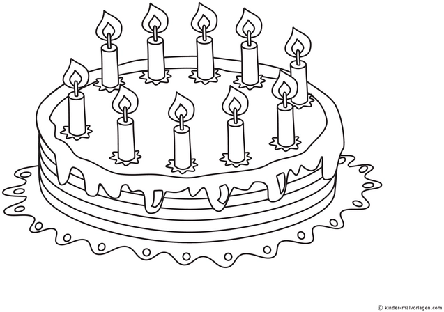 geburtstagstorte-mit-kerzen-ausmalvorlage