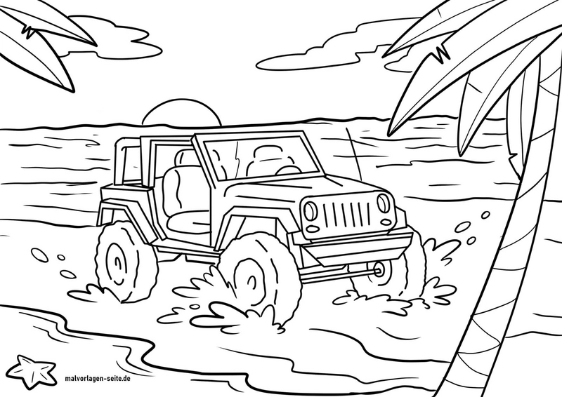 geländewagen-am-strand-malen