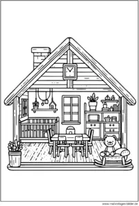 gemuetliches-haus-von-innen-ausmalvorlage