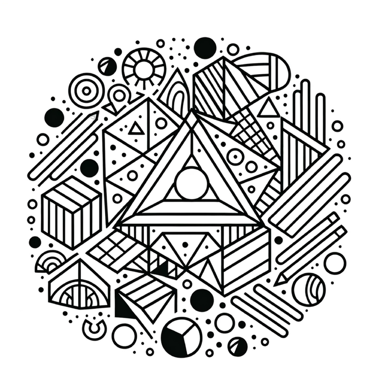 geometrische-formen-malvorlage-zum-ausdrucken