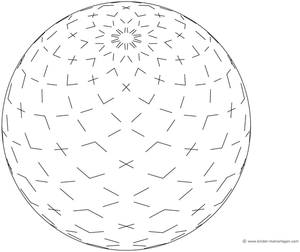 geometrische-kugel-mit-mustern-ausmalvorlage