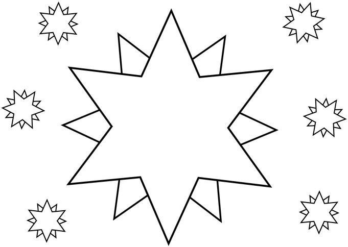 geometrische-sterne-malen