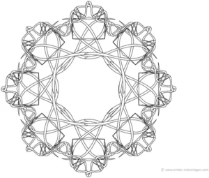 geometrisches-muster-ausmalvorlage